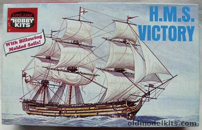 Life-Like HMS Victory - the Ship of Admiral Lord Nelson, 09369 plastic model kit